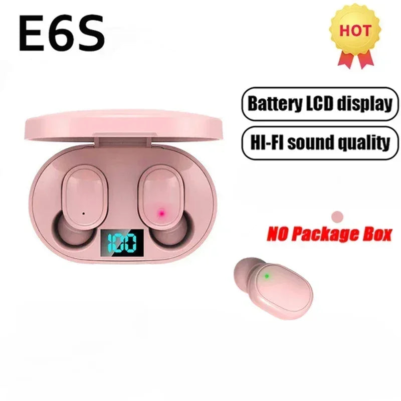 E6S Wireless Noise-Cancelling Earbuds