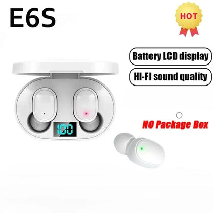 E6S Wireless Noise-Cancelling Earbuds