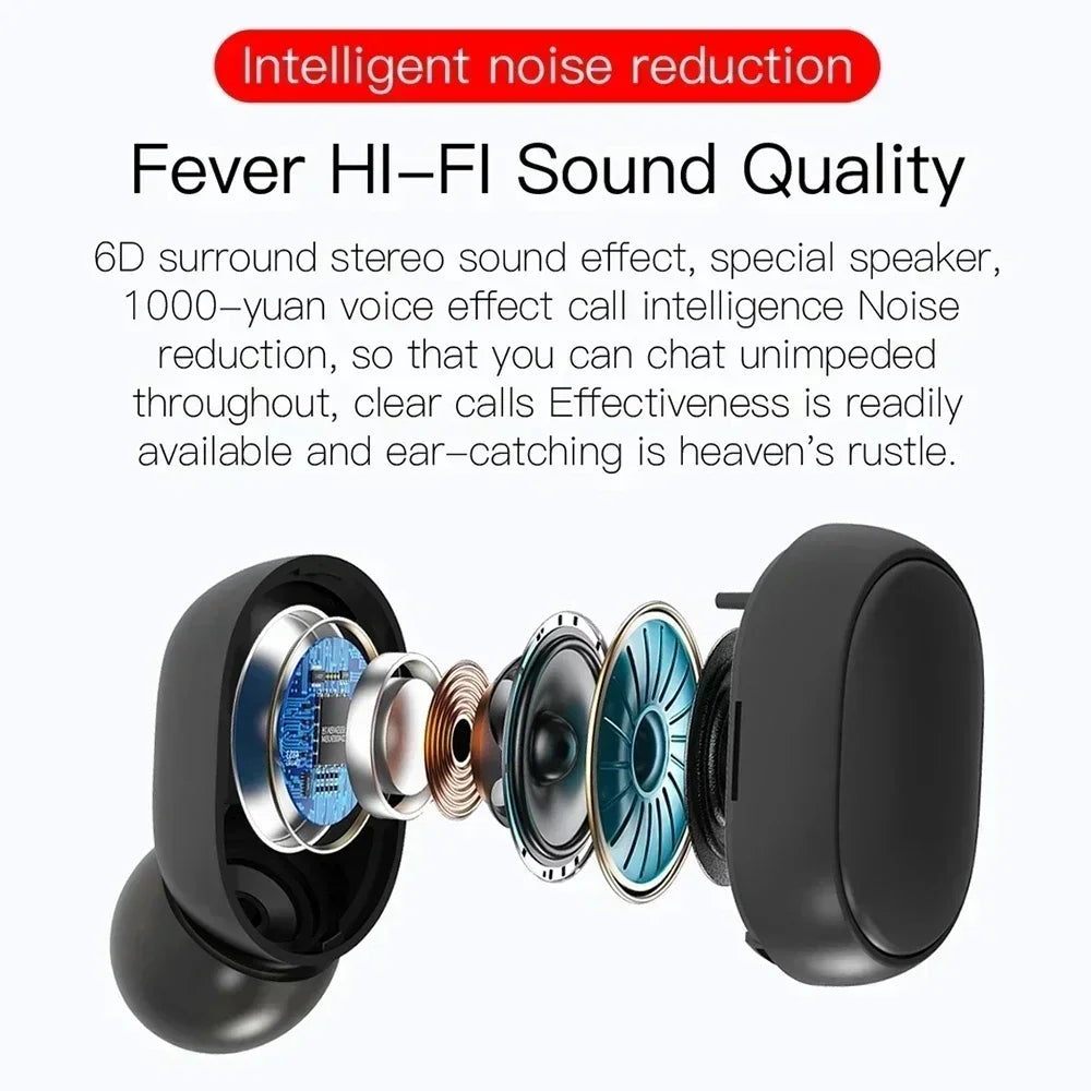 E6S Wireless Noise-Cancelling Earbuds