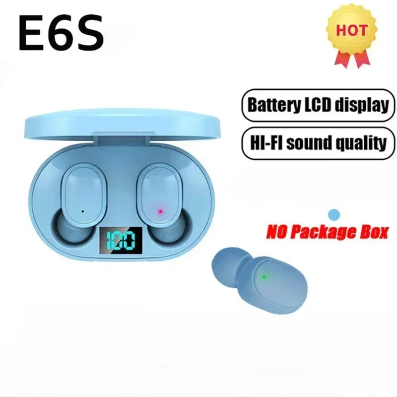 E6S Wireless Noise-Cancelling Earbuds
