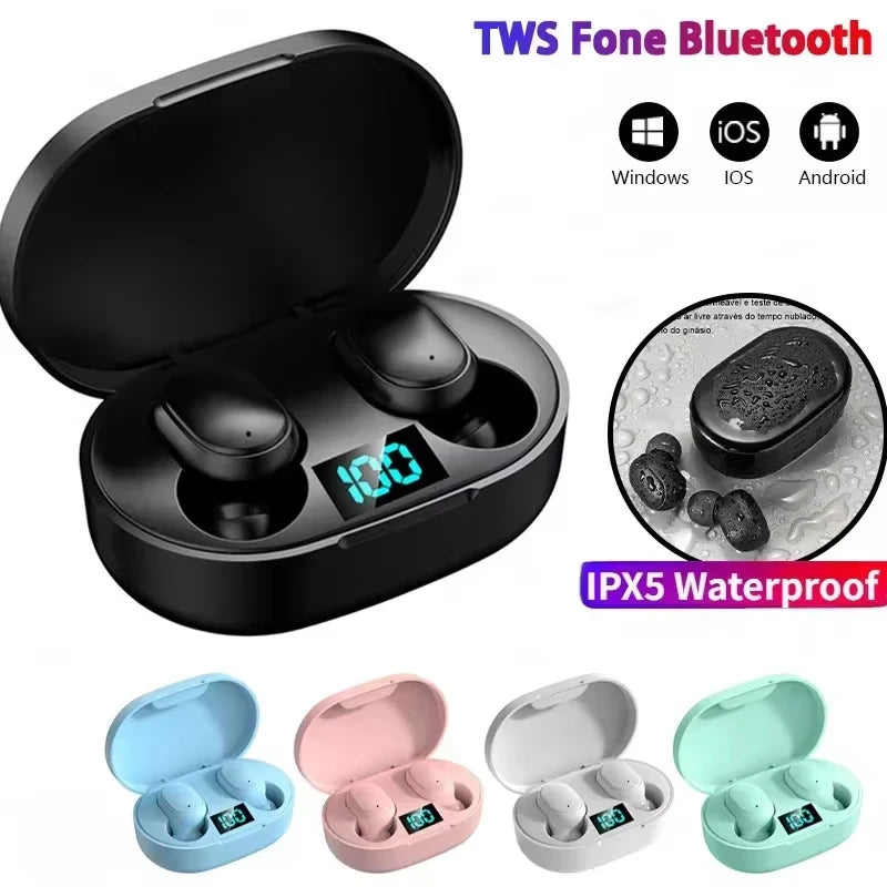 E6S Wireless Noise-Cancelling Earbuds
