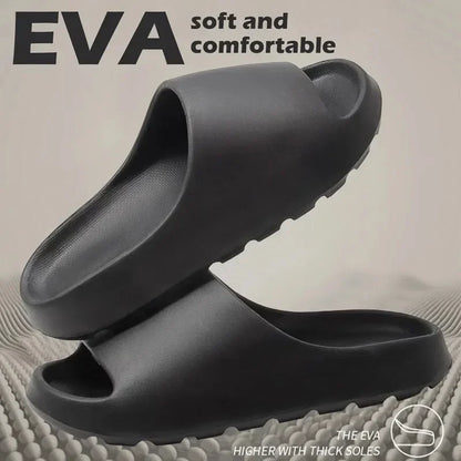 Cloud Thick-Sole EVA Slides – Unisex Beach Sandals
