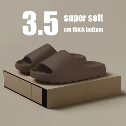 Cloud Thick-Sole EVA Slides – Unisex Beach Sandals