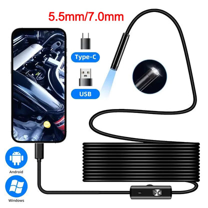 Type-C Endoscope Inspection Camera – 5.5mm