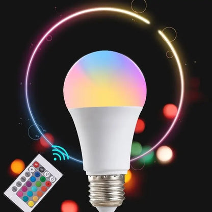 RGB Smart LED Bulb – 16 Colours, Dimmable