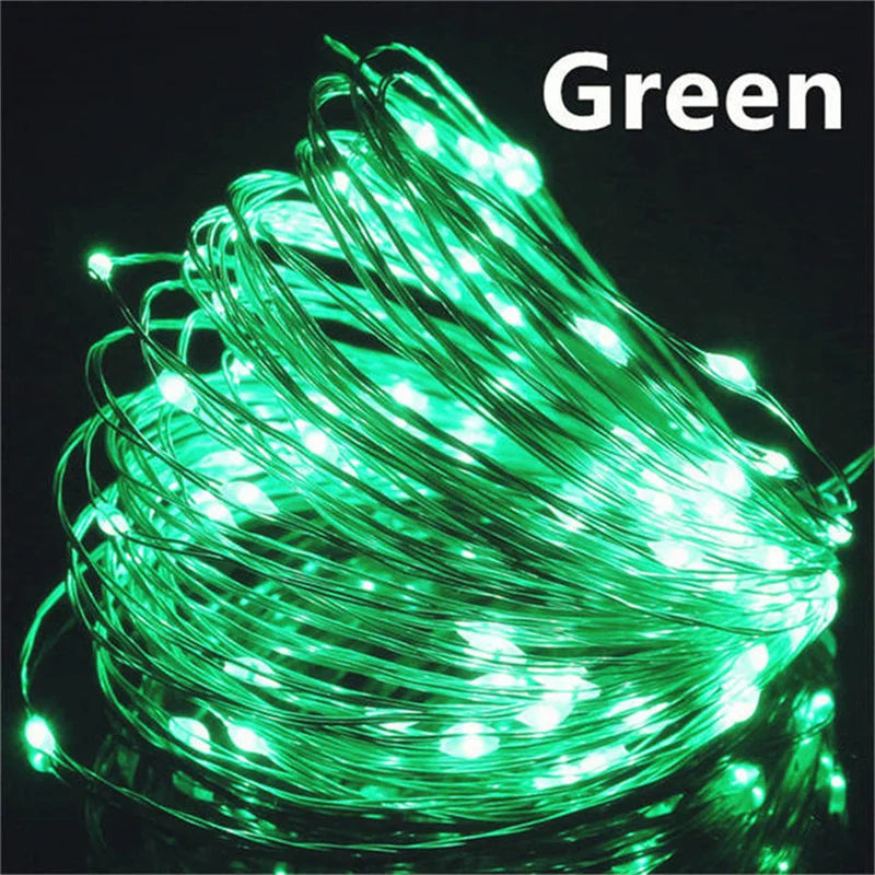 USB LED Fairy Lights – 20M 200 LED Copper Wire String