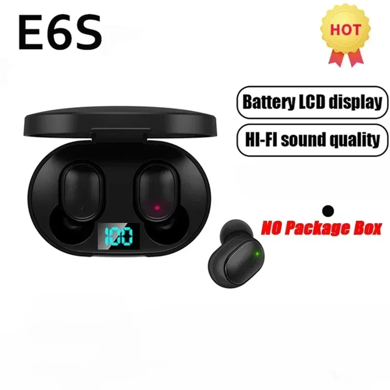 E6S Wireless Noise-Cancelling Earbuds